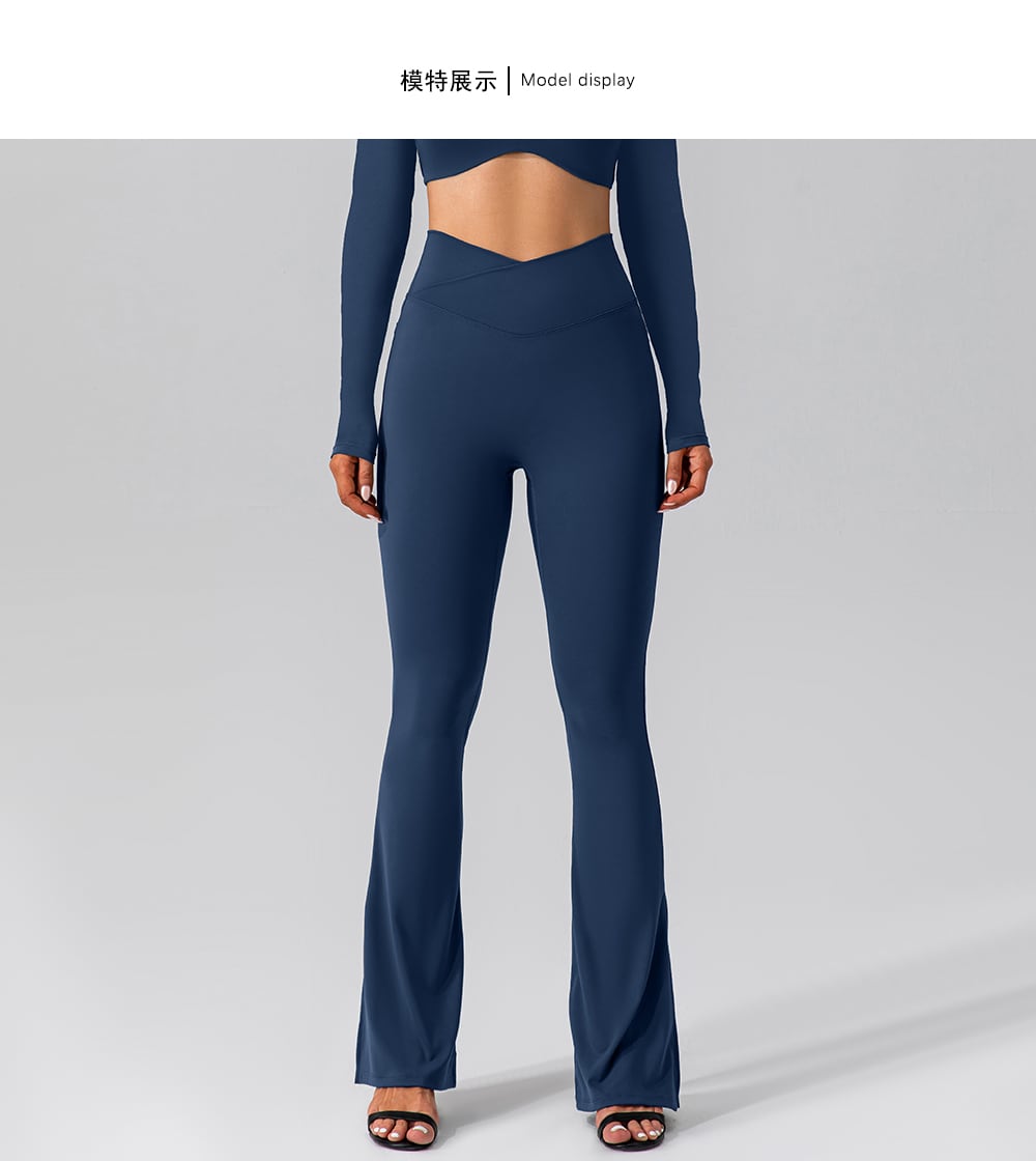 High-Waist Flare Yoga Pants 1