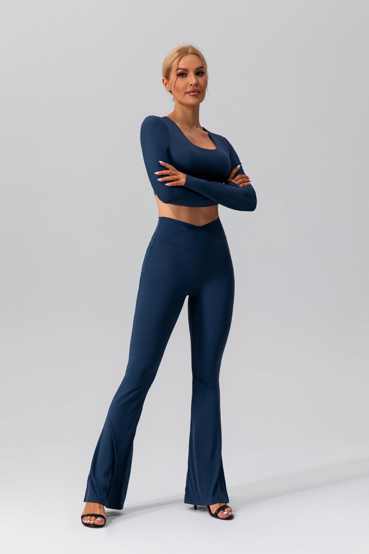 High-Waist Flare Yoga Pants 6