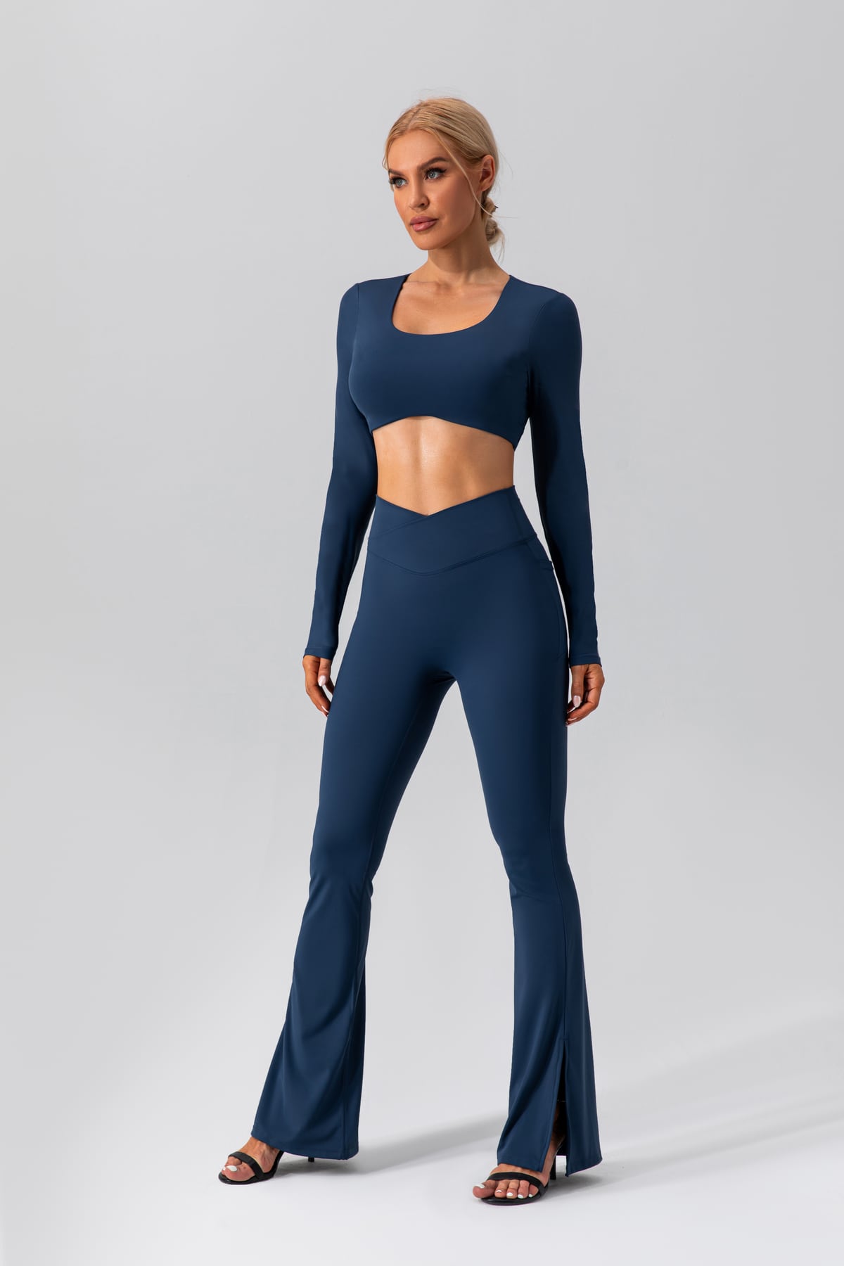 High-Waist Flare Yoga Pants 7