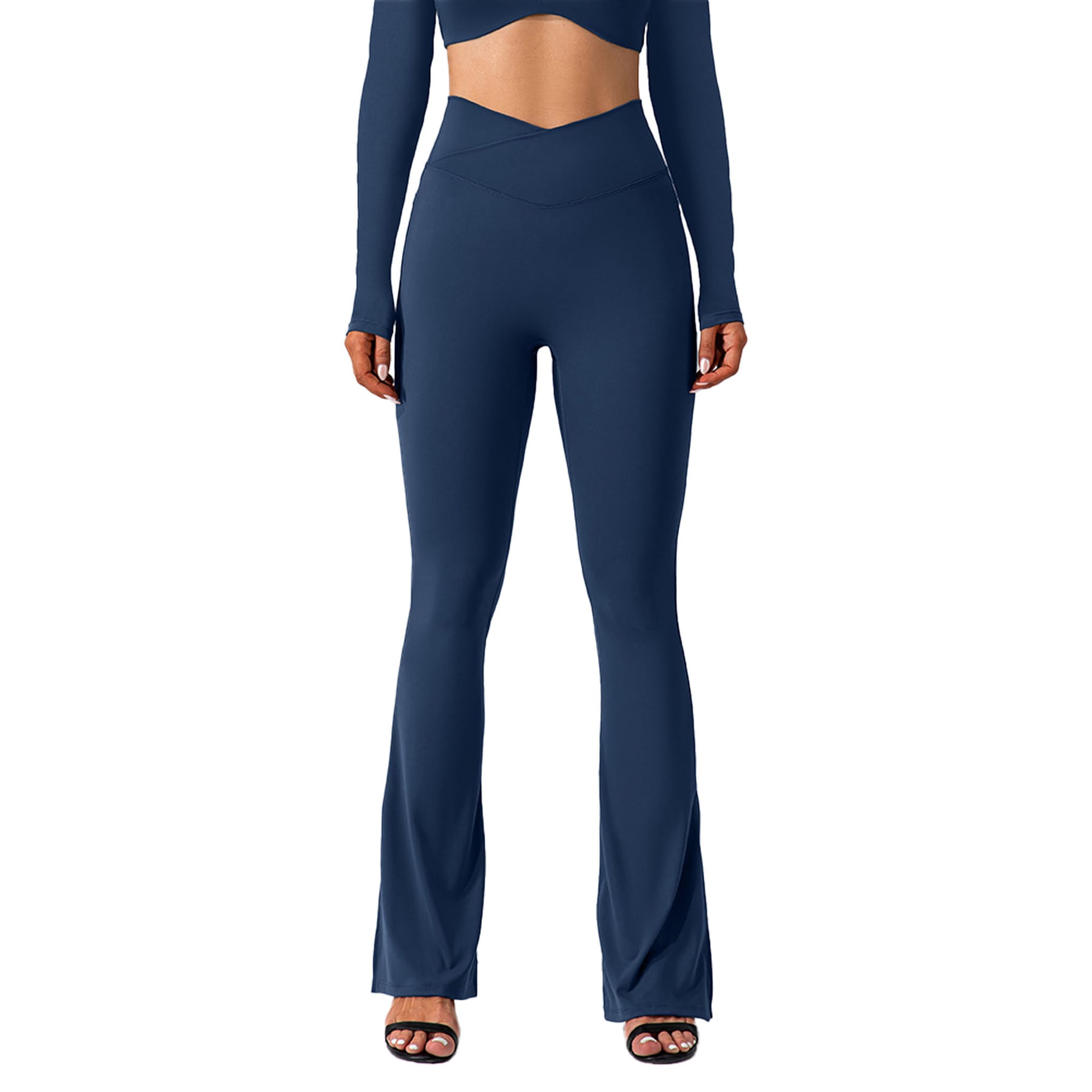 High-Waist Flare Yoga Pants 11