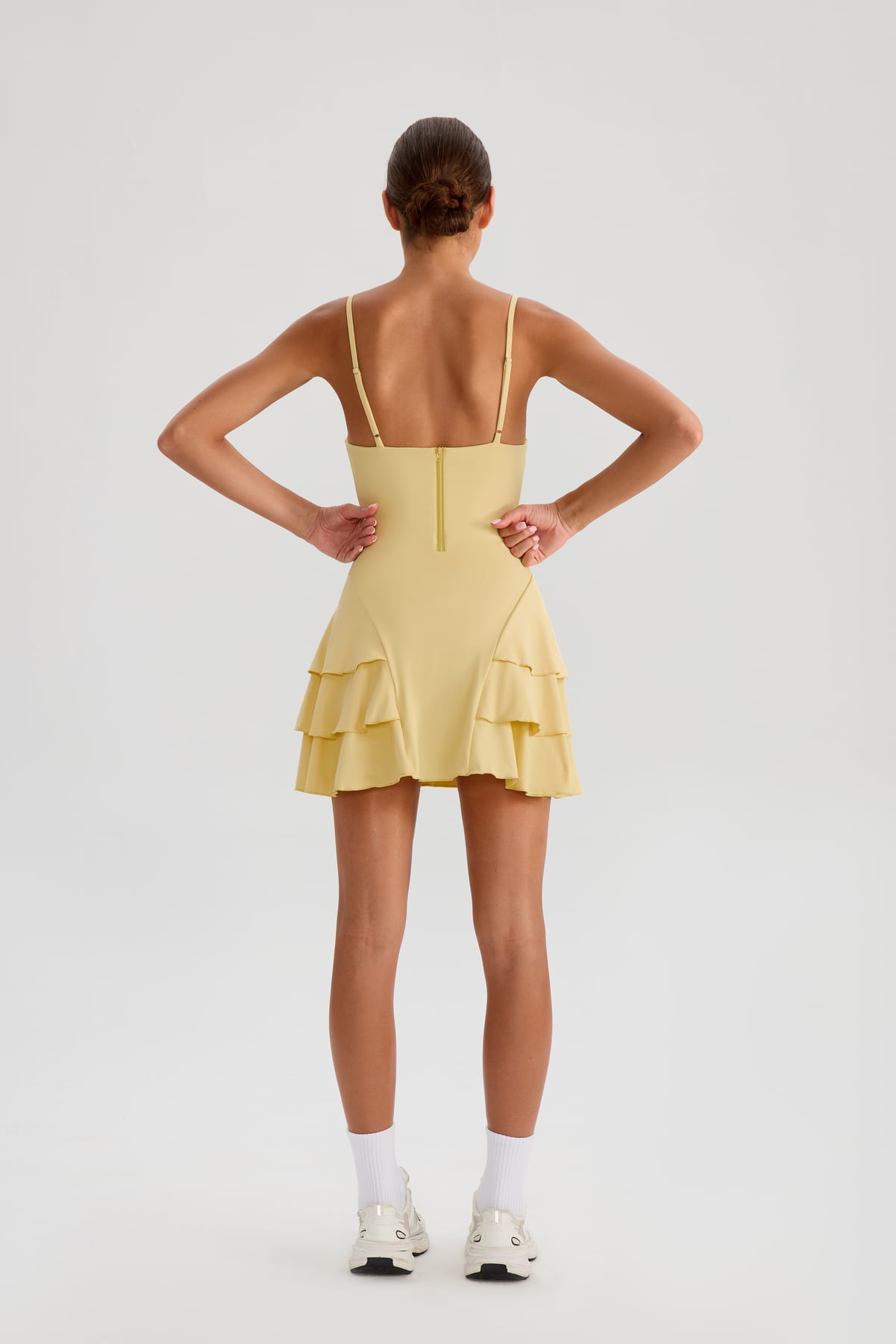 Halter Tennis Dress with Built-In Shorts 5
