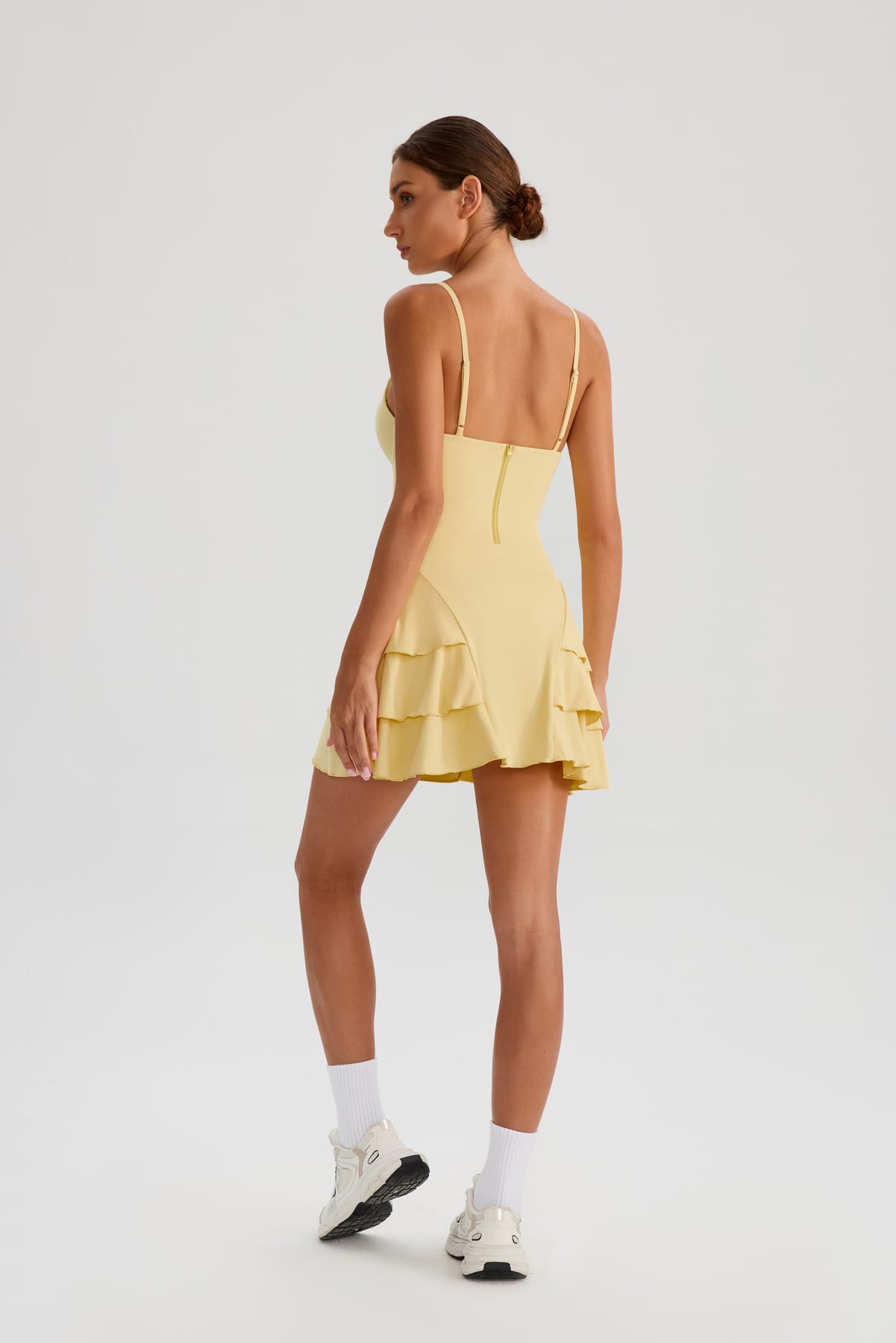 Halter Tennis Dress with Built-In Shorts 6