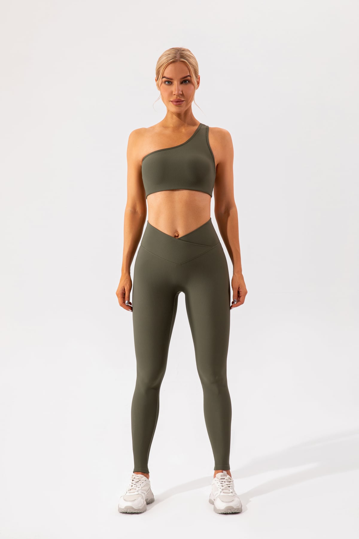 Naked-Feel High-Support Yoga Sports Bra 1