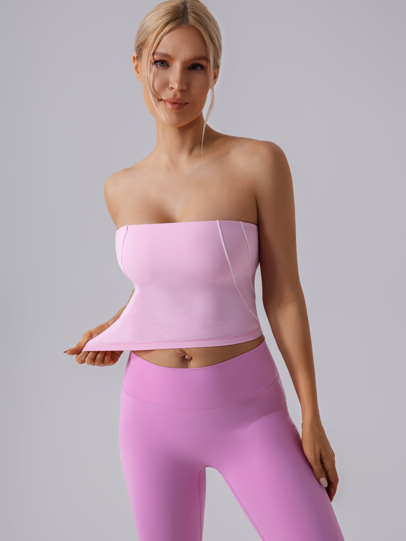 Strappy Naked-Feel Yoga Sports Bra 1
