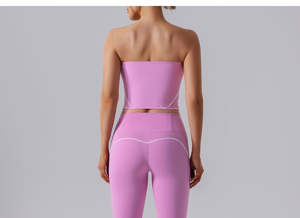Strappy Naked-Feel Yoga Sports Bra 3