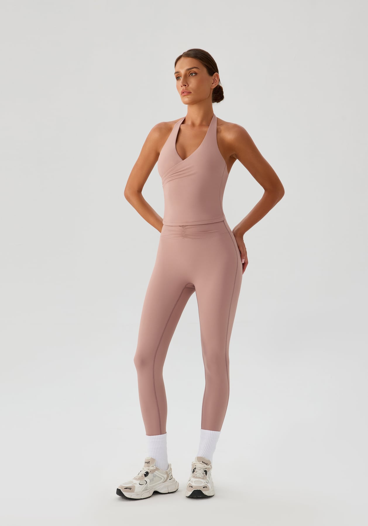 V-Neck Halter Padded Yoga Tank Top 6