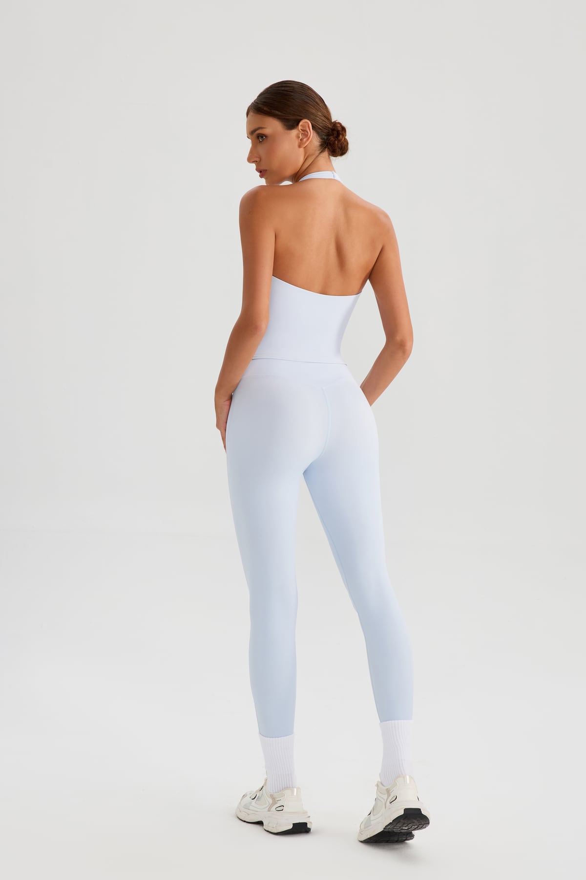 V-Neck Halter Padded Yoga Tank Top 8